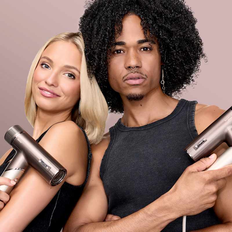 Shark SpeedStyle™ Hair Dryer & SilkiPro™ Straightener Bundle in